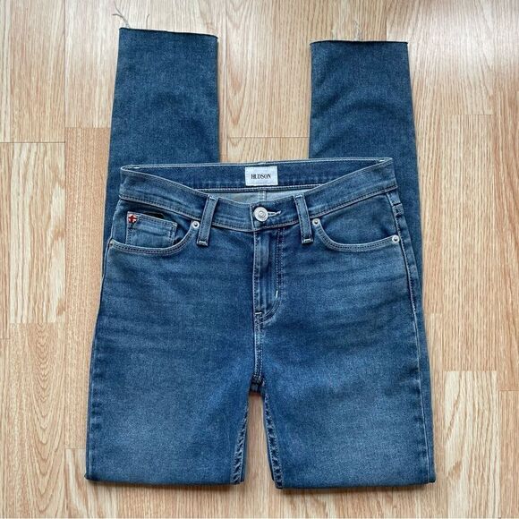 Hudson Natalie Mid-Rise Super Skinny Jeans - Size: 25 - Picture 4 of 10